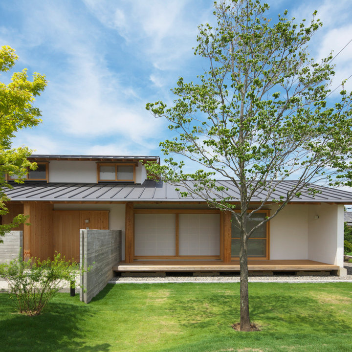 和モダンなおしゃれな家の外観の画像 75選 - 2026 年 7月 | Houzz (ハウズ)