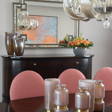 Transitional Style Decor: Dining Room