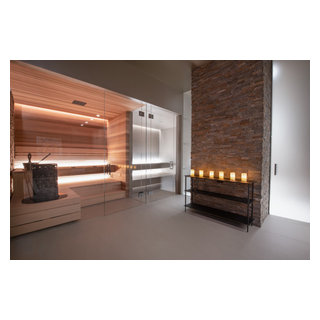 Luxury Home Spa Oasis - Modern - Minneapolis - by Finnleo Sauna