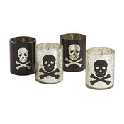 Crossbones Votive Holders