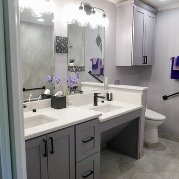 W. White Master Bathroom