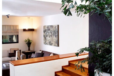 Living room - contemporary living room idea in Other