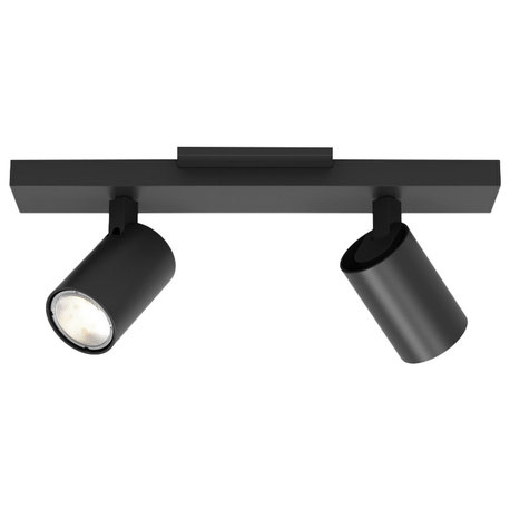 Astro Ascoli Twin, Dimmable Indoor Spotlight (Matt Black)