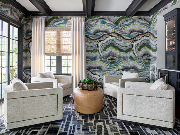 Traditional Living Room by Jennifer Stoner Interiors