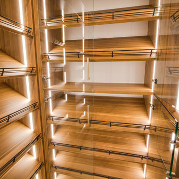 Luxury Walk-In Closet Design for a Summerlin Builder Home in Las Vegas