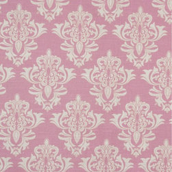 Phoebe Printed Medium-scale Damask Linen Custom Made Curtains - Products