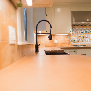 75 Beautiful Kitchen With Concrete Countertops And Terra Cotta