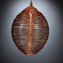 Cocoon Glass Pendant Light - Products