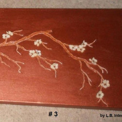 Artwork Branch 3D Triptych - Bronze Metallic - Paintings