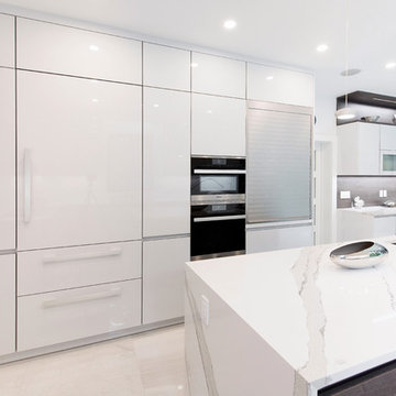 Wintery Leicht Kitchen