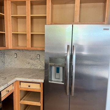 White Kitchen Cabinetry Reface