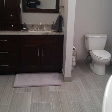 Contemporary Master Bathroom Remodeling
