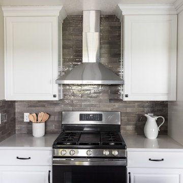 White Out Traditional Kitchen Remodel