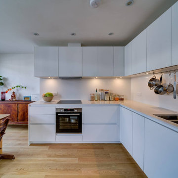 Beautiful White Kitchen Cambridge Heath