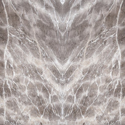 Grigio Collemandina Marble Slab Bookmatch - Kitchen Countertops