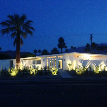 Palm Springs Mid Century Modern Exterior - Alexander remodel