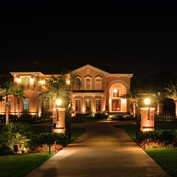 Complete Outdoor Lighting Package - Wide View