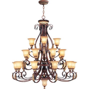 Livex Lighting 8569-63 Villa Verona - Twentytwo Light Chandelier