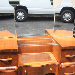 Art Deco Tri Fold Mirror Vanity-1920s - Products