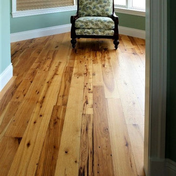 Unfinished Solid Hickory #2 Common Grade Hardwood Flooring