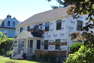 Inspiration for an exterior home remodel in Boston