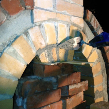 The Lyford Family Wood Fired Brick Pizza Oven in California