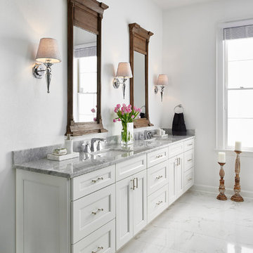 Updated Traditional Home Master Bath