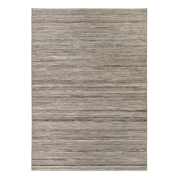 Couristan Cape Hinsdale Indoor/Outdoor Area Rug, Light Brown/Silver, 7'10"x10'9"