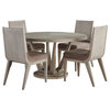 Palliser Furniture, Alexandra 5-Piece Dining Set, Round Table, 4 Side Chairs