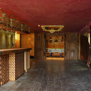 Basement spa and bar