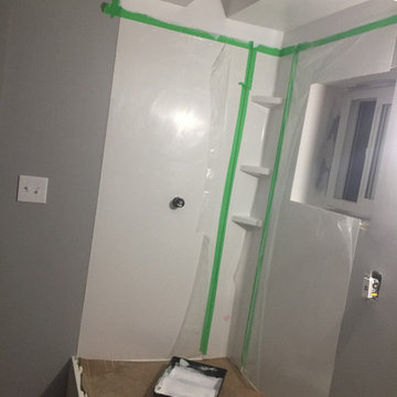 Garden Drive basement bathroom / laundry room