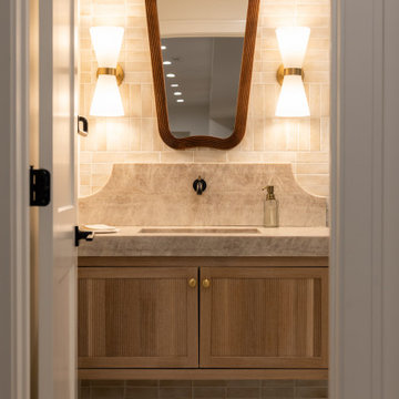 Luxury Basement Remodel with Custom Bar, Wine Display & Wellness Retreat