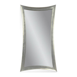 Hourglass Shaped Leaner Mirror - Floor Mirrors