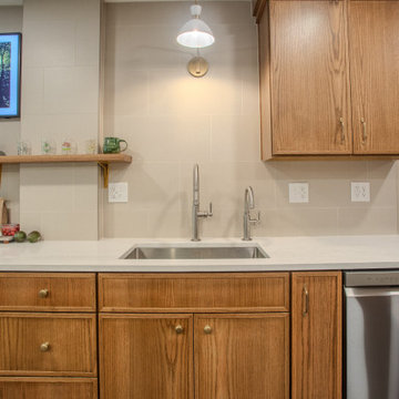 Calming Tones Kitchen