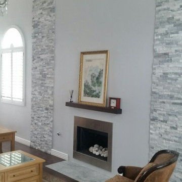 Fireplace remodeling