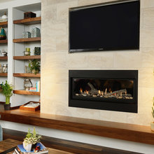 Fireplace And TV Wall