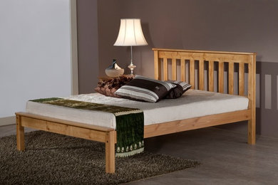 Denver Pine Wooden Bed