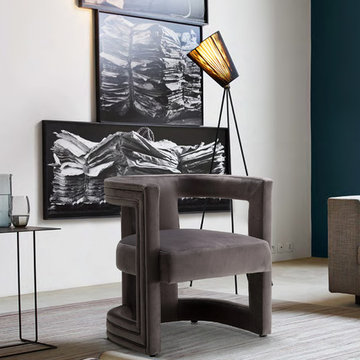 Blair Velvet Accent Chairs