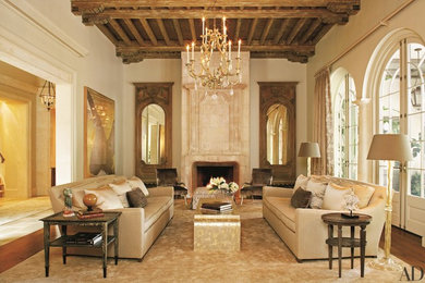 Ornate living room photo in New Orleans