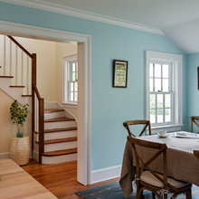 front entry and stairs