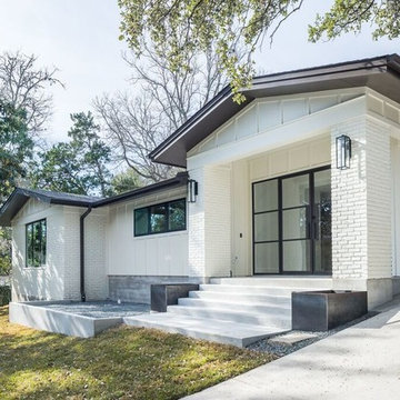 Austin Transitional Remodel Elevation