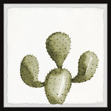 "Cactus Arms" Framed Painting Print, 12x12