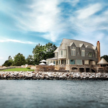 "House on a Point" - Rowayton, CT