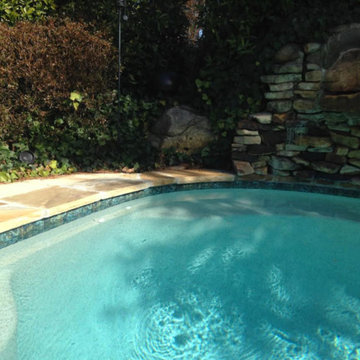 Atlanta Metro Custom Pool Renovations - White Pearl PebbleTec