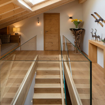 Chalet in den Schweizer Alpen