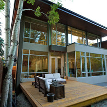 Outside