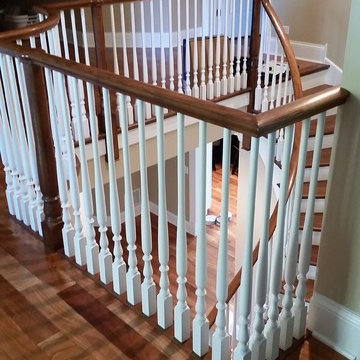 Custom iron baluster replacement