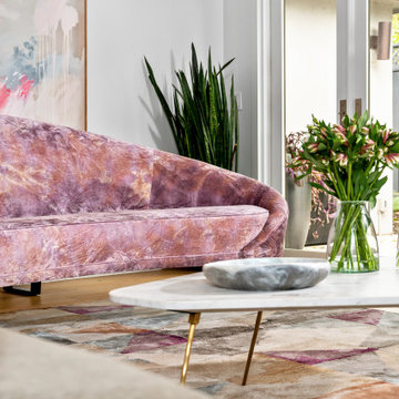 Peninsula: Los Altos Renovation | Contemporary Color Crush