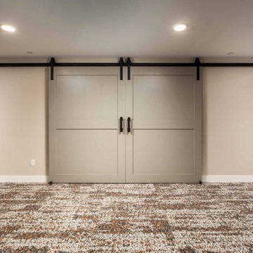 Doors-Inspira Gateway Sliding Alder LIbrary Doors - Bi-Part Sliding Alder Doors