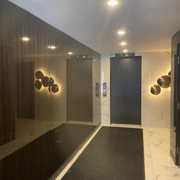Four Story Hallway and Lobby Refurbishment